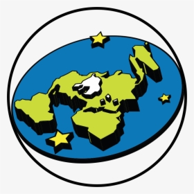 The Flat Earth Society Logo - Kyrie Irving Flat Earth, HD Png Download, Free Download