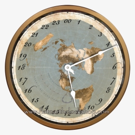 Flat Earth 24 Hour Clock, HD Png Download, Free Download