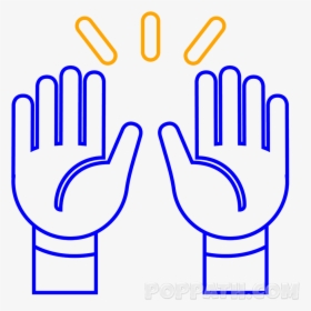 Winner Hand Raised Clipart, HD Png Download, Free Download