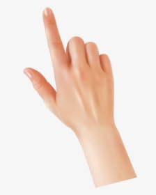 Hand Clipart Finger - Touching Finger Hand Png, Transparent Png, Free Download