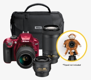 Nikon D3500 2 Lens Kit, HD Png Download, Free Download