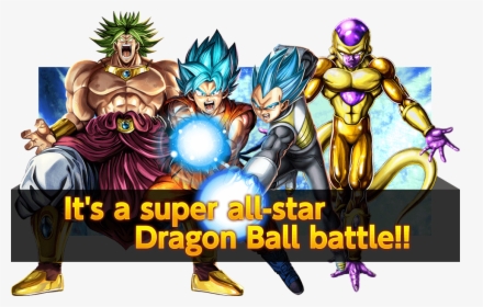 It"s A Super All-star Dragon Ball Battle - Dragon Ball Super All Star, HD Png Download, Free Download