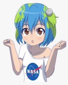 Earth Chan - Earth Chan Loli, HD Png Download, Free Download