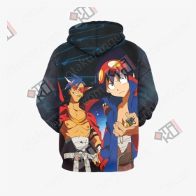 Transparent Gurren Lagann Png - Shuichi Kaito And Maki, Png Download, Free Download