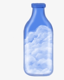 Clouds In A Bottle forgot To Post This Here, Oops - Glass Bottle, HD Png Download, Free Download