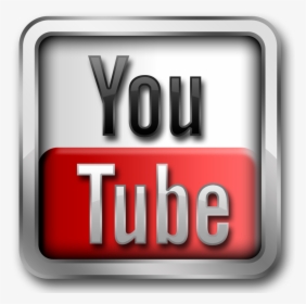 Youtube Logo 3d Png, Transparent Png, Free Download