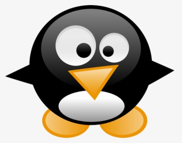 Penguin, Tux, Animal, Linux, Cartoon, Bird, Cute, Funny - Penguin Confused, HD Png Download, Free Download