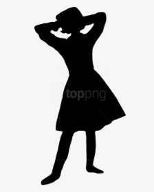 Free Png Girl Silhouette Png - Girl Silhouette No Background, Transparent Png, Free Download