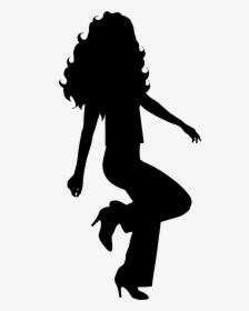 Dancing Girl Silhouette Clip Art , Png Download - Dancing Girl Silhouette Clip Art, Transparent Png, Free Download