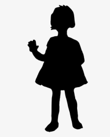 Girl-silhouette - Portable Network Graphics, HD Png Download, Free Download