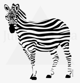 Quagga Zebra Hipster Clip Art - Zebra, HD Png Download, Free Download