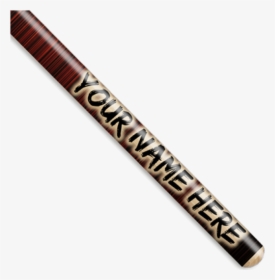 Red Lines Personalized Drumsticks - Chocolate, HD Png Download, Free Download