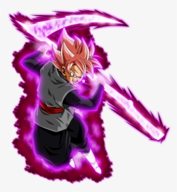 Goku Vs Black Goku Wallpaper Hd Goku Black Wallpaper - Goku Black Ssj Rose, HD Png Download, Free Download