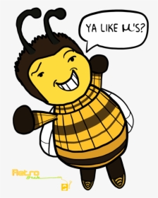 Smol B Revised For - Barry Bee Benson Lady, HD Png Download, Free Download