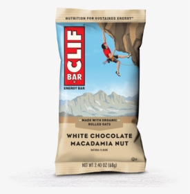 White Chocolate Macadamia Nut Flavor Packaging - Clif Peanut Butter Banana, HD Png Download, Free Download