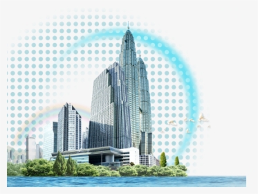 Transparent City Scape Clipart - Petronas Twin Towers Png, Png Download, Free Download