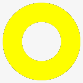 Yellow Circle - Yellow Circle Ring, HD Png Download, Free Download