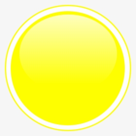 Glossy Yellow Circle Button Svg Clip Arts - Yellow Bubbles Clipart, HD Png Download, Free Download