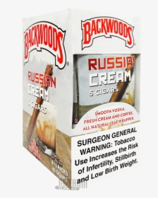 Backwoods Cigars Russian Cream - Paper Product, HD Png Download, Free Download