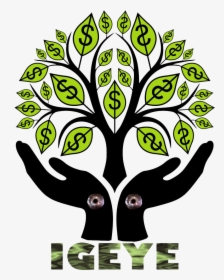 The Start Of National - Money Tree With Hands, HD Png Download, Free Download