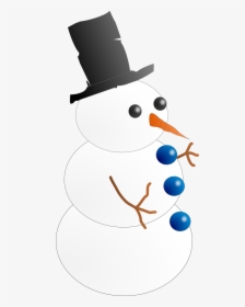 Transparent Background Snowman Clipart, HD Png Download, Free Download