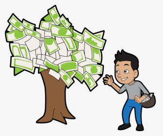 Man A Money Tree Cliparts, HD Png Download, Free Download