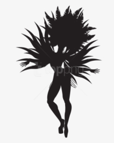 Free Png Samba Dancer Silhouette Png - Brazilian Dancer Silhouette, Transparent Png, Free Download
