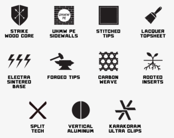 Weston Backwoods Carbon Splitboard Tech Icons - Parallel, HD Png Download, Free Download