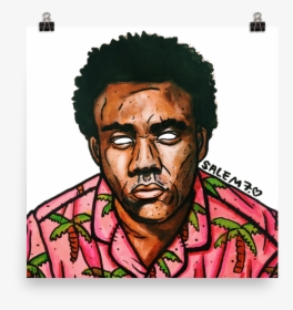 Childish Gambino Drawing, HD Png Download, Free Download