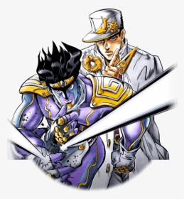 Unit Jotaro Kujo - Jotaro And Star Platinum Png, Transparent Png, free png  download