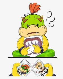 Isabelle And Bowser Jr, HD Png Download, Free Download