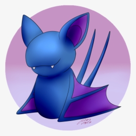 Pokemon Shiny Pokemon Zubat Shiny Zubat Living Pokedex - Cartoon, HD Png Download, Free Download