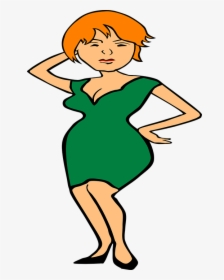 Sexy Woman Clip Art At Clker - Clip Art Woman, HD Png Download, Free Download