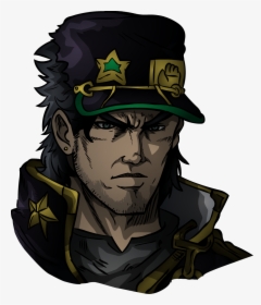 Part Of The Face - Jojo Part 6 Jotaro, HD Png Download, Free Download