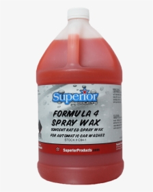 Formula - Superior Products Formula 4 Spray Wax, HD Png Download, Free Download