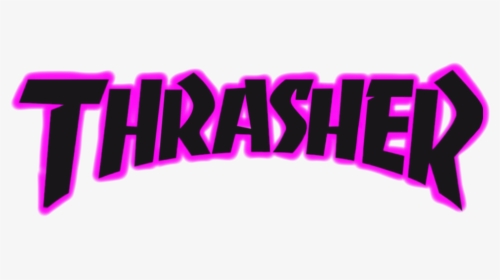 #thrasher #pink #brack - Thrasher Skate Rock, HD Png Download, Free Download