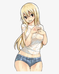 Similarities Between Ft And Sns - Anime Blonde Hair Girl, HD Png Download, Free Download