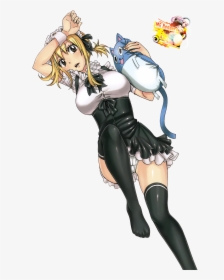 Fairy Tail Hentai Lucy Maid, HD Png Download, Free Download