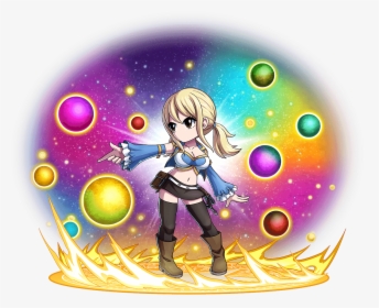 Unit Ills Thum - Lucy Heartfilia Brave Frontier, HD Png Download, Free Download