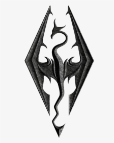 Skyrim Dragon Symbol, HD Png Download, Free Download