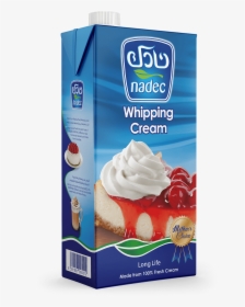 Transparent Whipped Cream Png - Nadec Whipping Cream, Png Download, Free Download