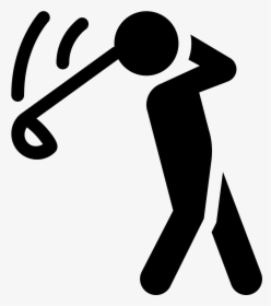 Golf Icon - Golfer Icon, HD Png Download, Free Download