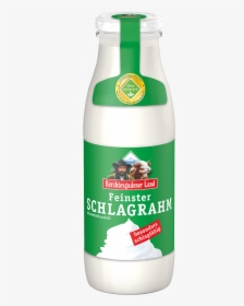 Finest Whipped Cream, 500 G Bottle - Berchtesgadener Land Sahne, HD Png Download, Free Download