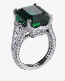 Antique Emerald Ring India, HD Png Download, Free Download