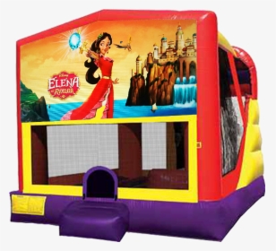 Xl Princess Elena Combo - 4 In 1 Inflatable Combo, HD Png Download, Free Download