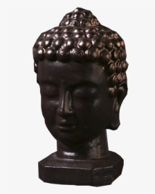 Transparent Statue Head Png - Bronze Sculpture, Png Download, Free Download