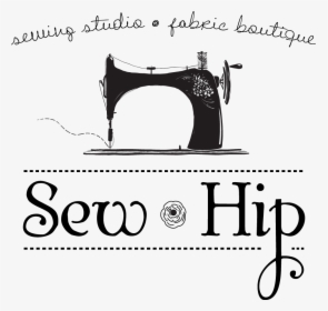 Sew Hip - Sewing Machine Illustration, HD Png Download, Free Download
