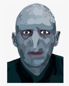 Lord Voldemort Digital Painting By Whovianpoprocks - Lord Voldemort Face Png, Transparent Png, Free Download