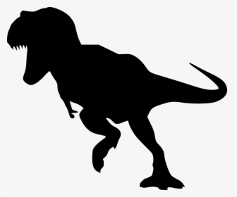 Silhouette Dinosaur Svg, HD Png Download, Free Download