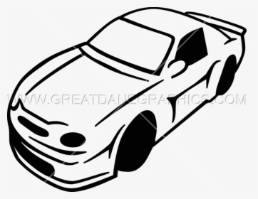 Race Car Clip Art Black And White, HD Png Download, Free Download